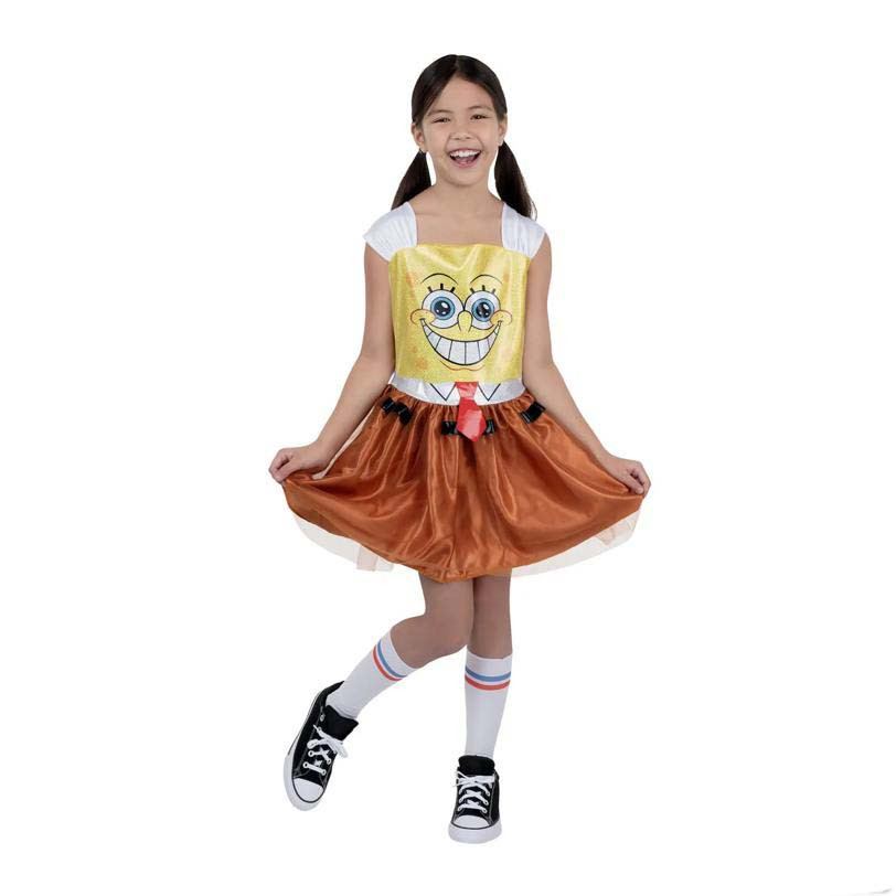 Kids Deluxe Spongebob Squarepants Spongebob Dress Costume