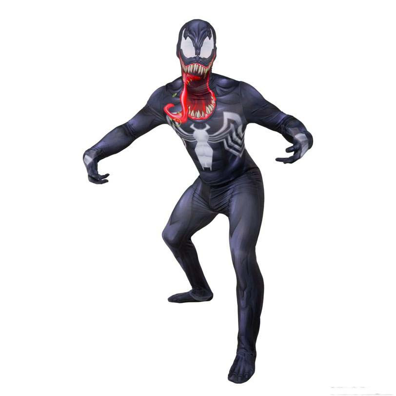 Adult Zentai Marvel Venom Jumpsuit Costume