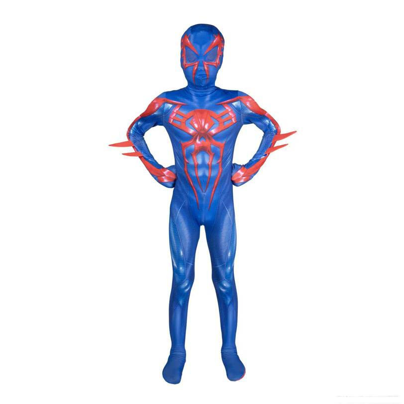 Kids Zentai Marvel Spider-Man Remastered Spider-Man 2099 Jumpsuit Costume