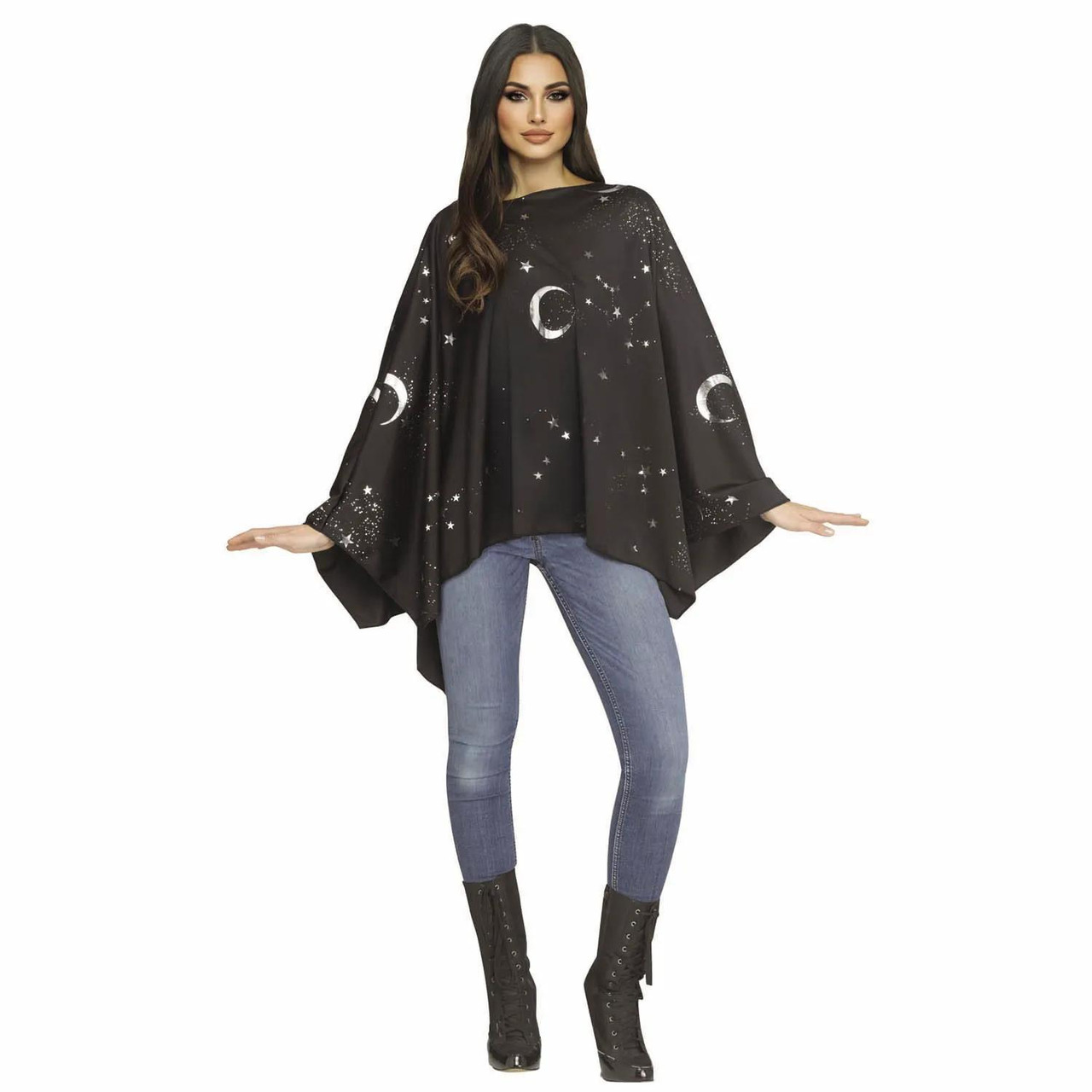 Adult Celestial Witch Poncho Costume - One Size