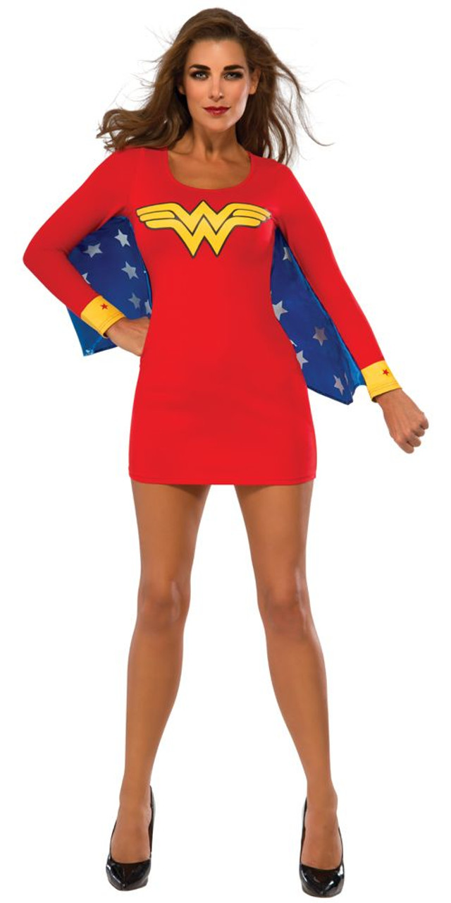 Adult Wonder Woman Cape Dress