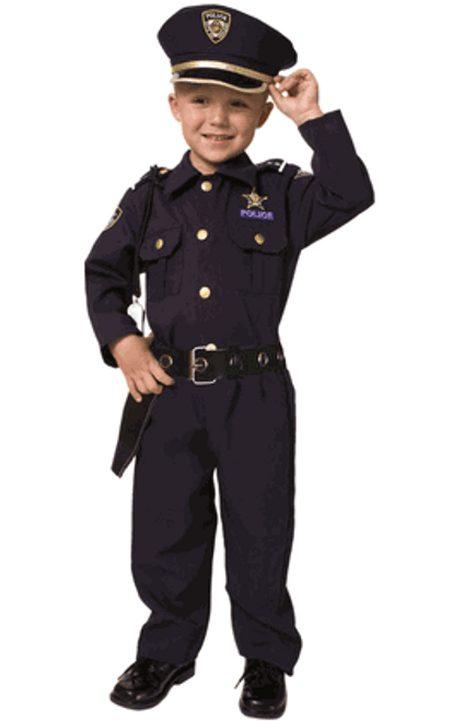 Kids Award Winning Police Officer Costume