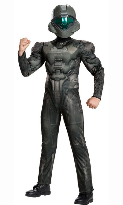 Boy's Spartan Buck Classic Muscle Costume - Halo