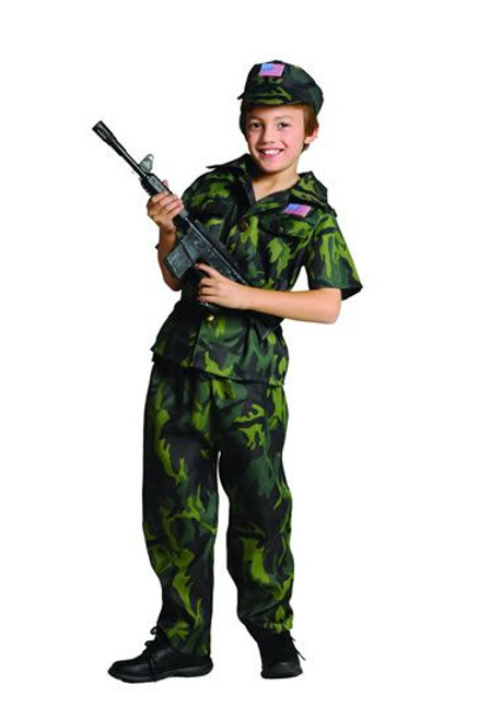 Child Commando Costume