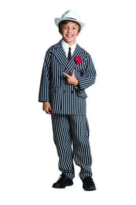 Child Gangster Costume, Gangster Costumes