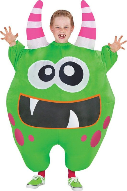 Child's Scareblown Inflatable Costume - Green