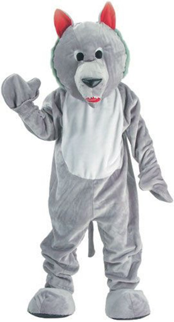 Hungry Wolf Mascot Costume