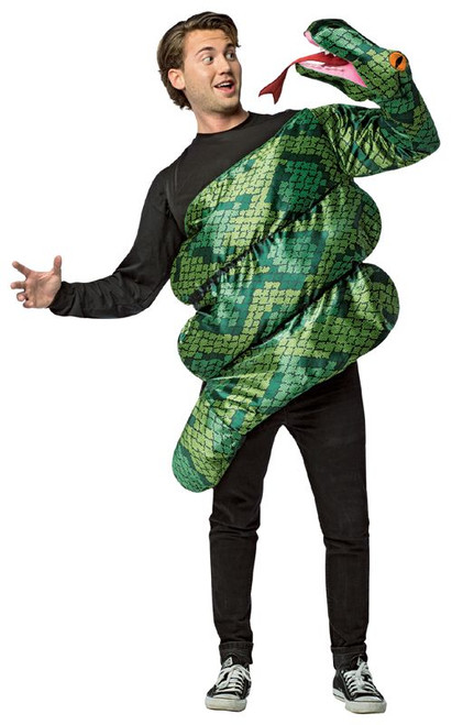 Adult Anaconda Snake Squeeze Costume
