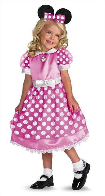 Toddler Clubhouse Pink Minnie Mouse Costume