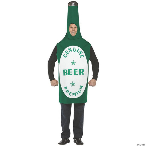 Adult Lightweight Beer Bottle Costume