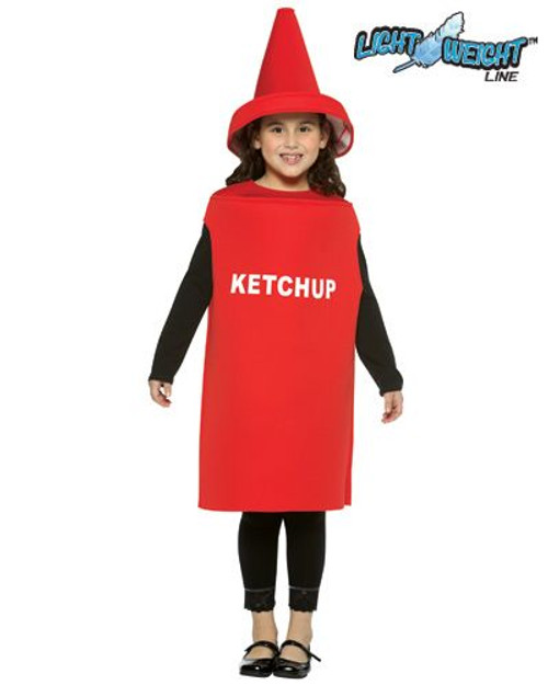Child Ketchup Costume - Lightweight