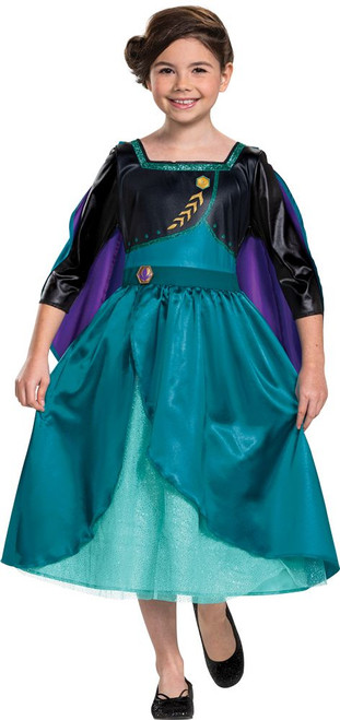 Girls Queen Anna Classic Costume