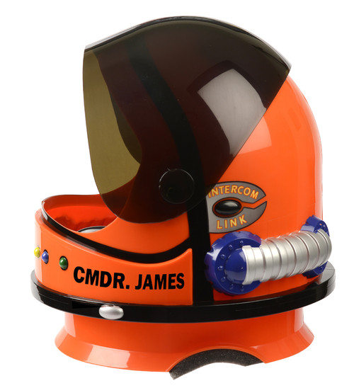 Personalized Jr Astronaut Helmet – Orange