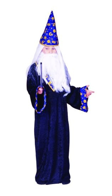 Kids Black Magic Wizard Costume