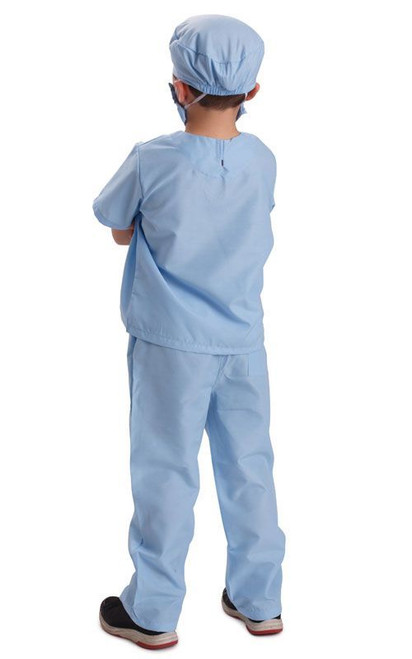 Kids Blue Scrubs Costume - inset