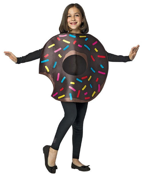 Kids Chocolate Donut Costume 7-10