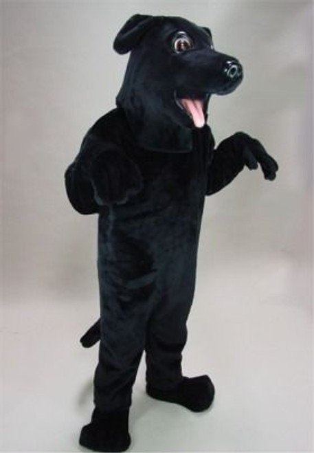 Black Lab Mascot Costume