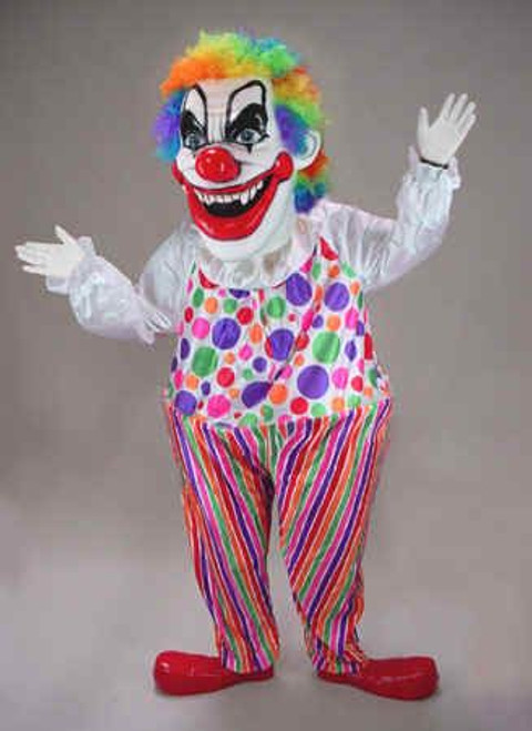 Evil Clown Mascot Costume