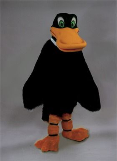 Black Duck Mascot Costume