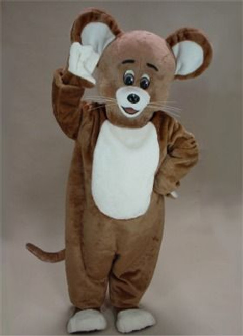 Brown Mouse Mascot Costume