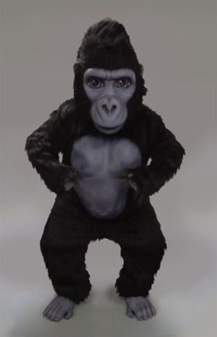 Silverback Gorilla Mascot Costume