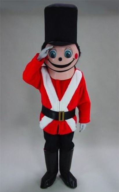 Toy Soldier Mascot Costume