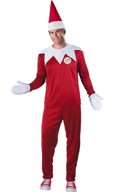 Men's Elf on the Shelf Costume