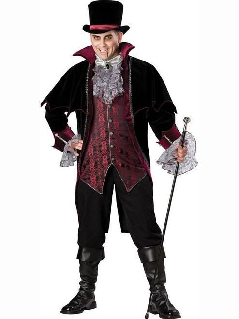 Men's Plus Size Vampire Of Versailles Costume