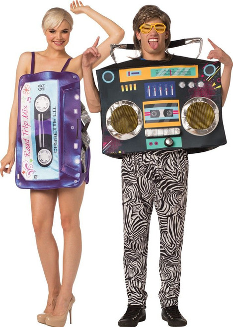 Mix Tape Dress And Boom Box Couples Costume
