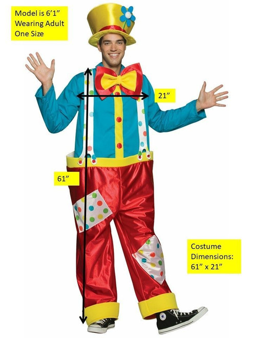 Adult Clown Costume - inset