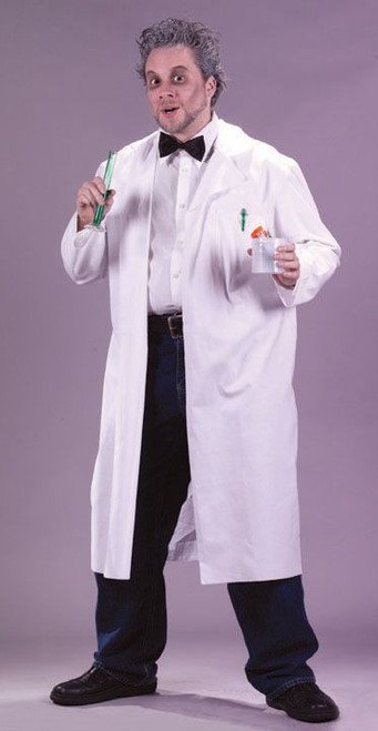 Adult White Lab Coat Costume