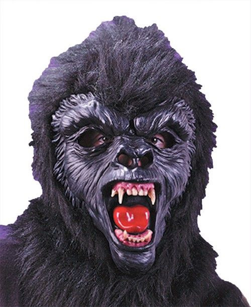 Adult Deluxe Gorilla Costume Mask