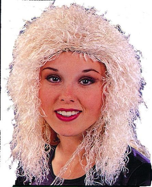 Adult Curly Blond Wig