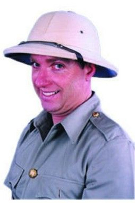 Adult Indian Khaki Pith Hat