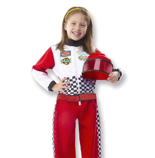 Personalized Race Car Driver Costume Set