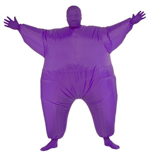 Purple Inflatable Skin Suit Costume