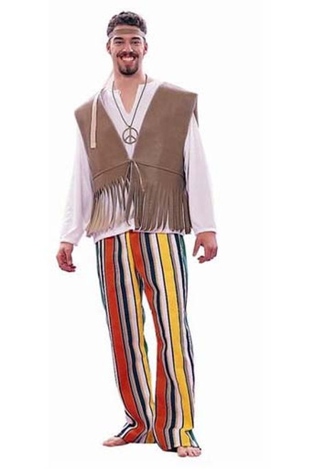 Adult 60's Love Child Costume - Male