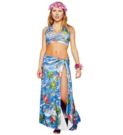 Adult Hawaiian Girl Costume