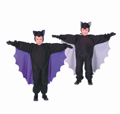 Child Bat Costume (purple Wings)