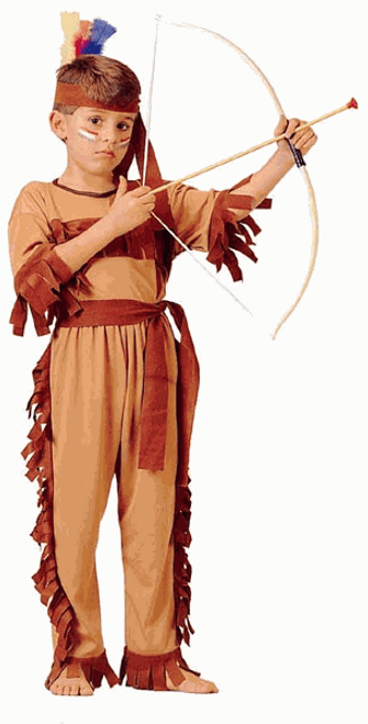 Child Native American Warrior Costume