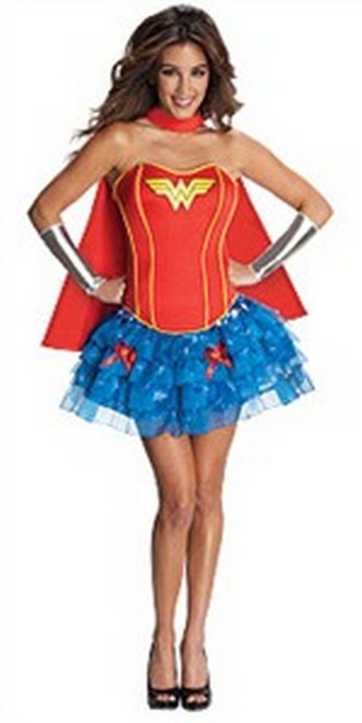 Sexy Wonder Woman Corset Costume