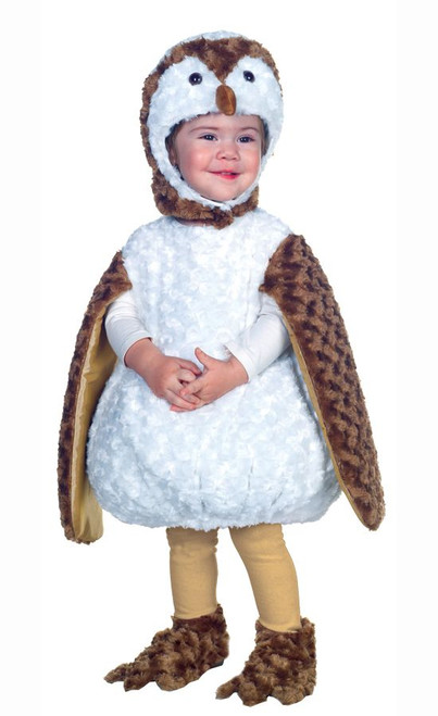 Toddler White Barn Owl Costume