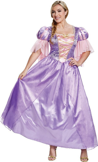 Women's Plus Size Rapunzel Deluxe Costume