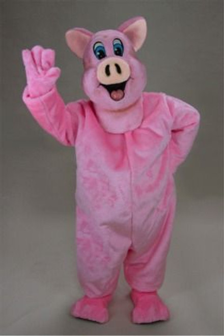 Adult Pig Mascot Costume