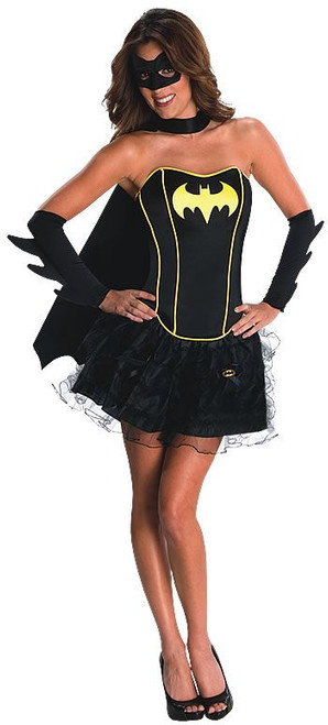 Sexy Batgirl Corset Halloween Costume