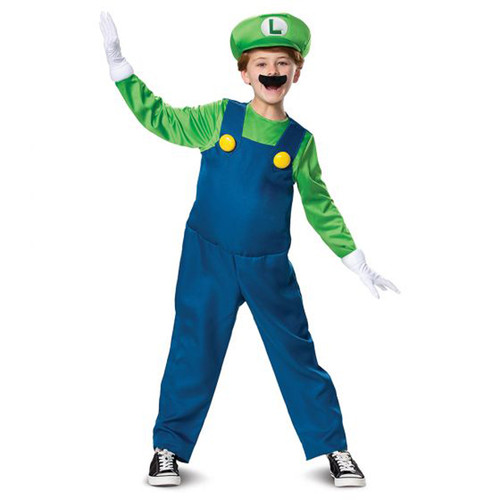 Kids Luigi Deluxe Costume