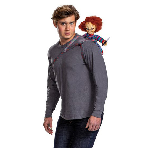 Adult Chucky Backpack Costume