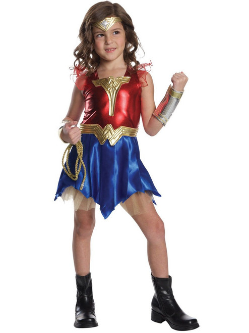 Girls Justice League Wonder Woman Dress Up Set