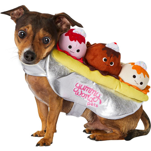 Yummy World Banana Split Pet Costume Inset