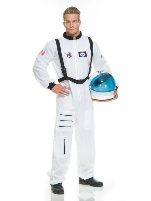 Adult White Astronaut Costume